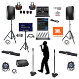 PROFESSIONAL KARAOKE LAPTOP SYSTEM JBL BAR SYSTEM KJ, DJ SYSTEM 2000 WATTS