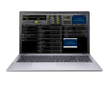 Portable Professional  DJ/ Karaoke Laptop System Powered Speakers