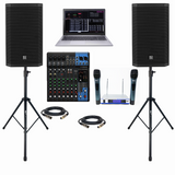 PROFESSIONAL DJ KARAOKE SYSTEM | LAPTOP KARAOKE SYSTEM | YORKVILLE  POWERED SPEAKERS