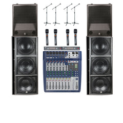 Yorkville Synergy Array Series, Professional DJ System, PA Sound System, Recording