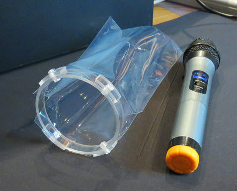 NEW UV-C Microphone Sanitizer