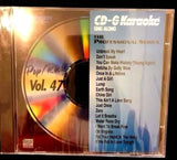 PIONEER KARAOKE CD+G SING ALONG THE PROFESSIONAL SERIES POP/ROCK VOL 47