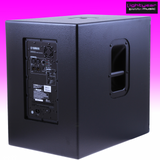 Professional Laptop Karaoke System with Yamaha DBR12 Powered Speakers 2000 Watts DXS12 Powered Subwoofers