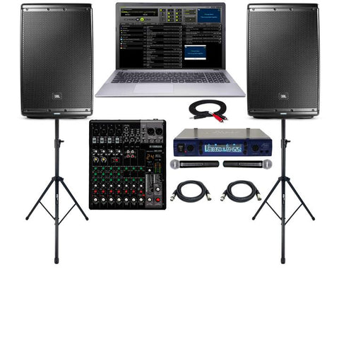 Professional speaker set ktv karaoke dj sound system full setup