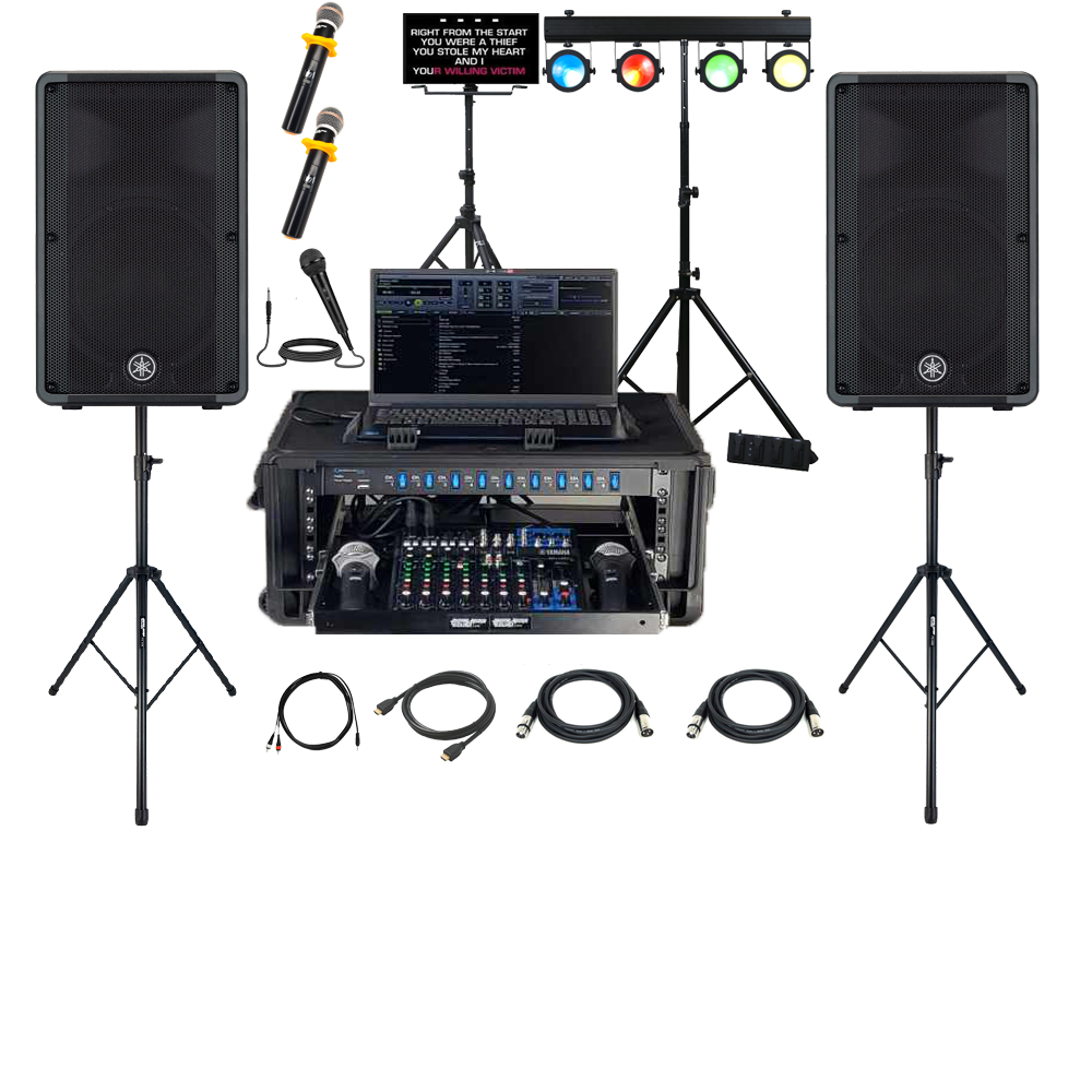 New DJ Karaoke System, Lightweight Wedding Rack System