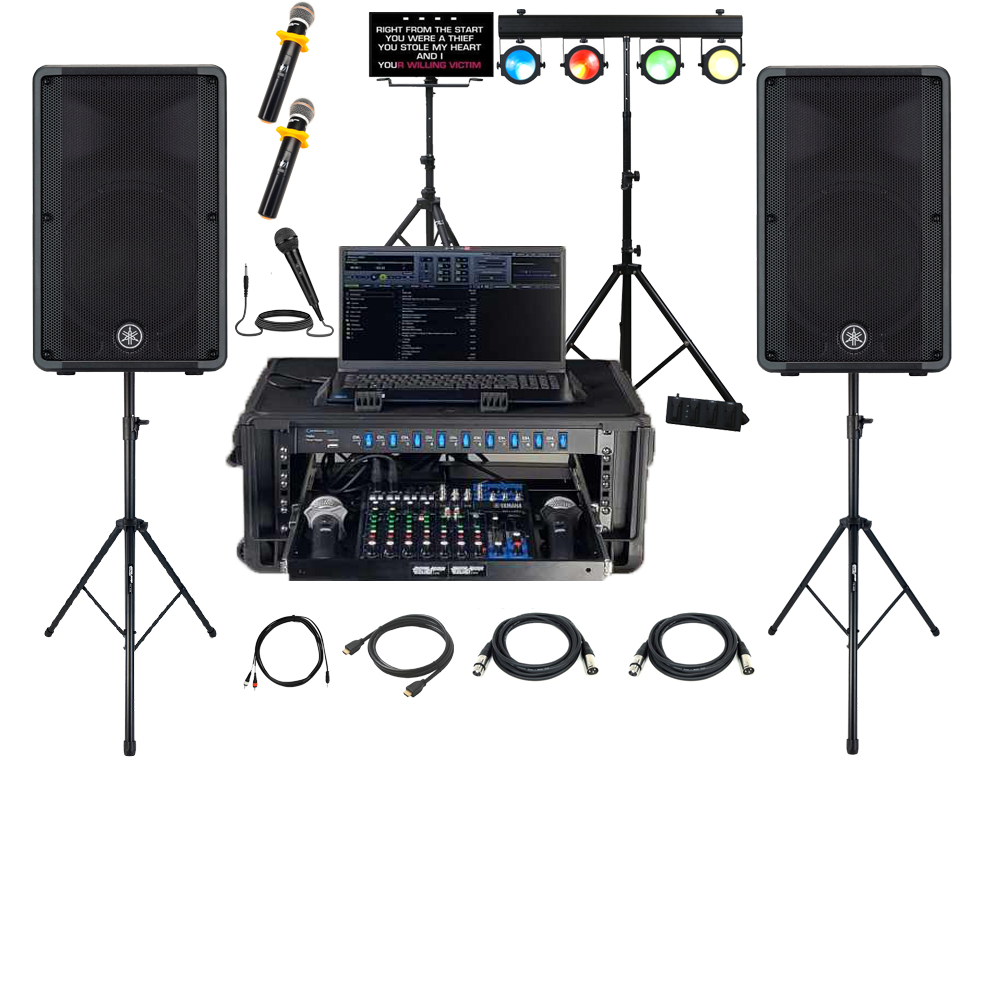 New DJ Karaoke System,Bluetooth Lightweight Laptop Wedding Rack System