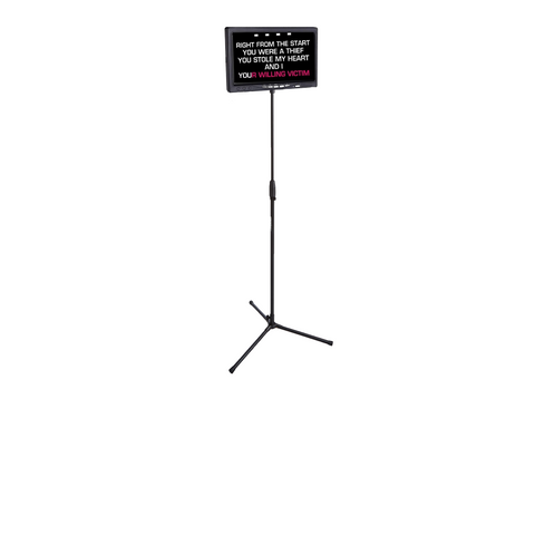 9 inch Karaoke Monitor with Mic Stand and Mount