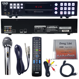 Professional Digital Karaoke System With Free Karaoke Songs and Yamaha DBR10 Speakers Bluetooth and Recording