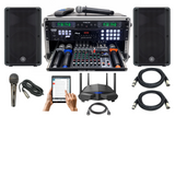 Best Karaoke Machine Racked System Cavs205G Plus With Tablet, Yamaha DBR10 Powered Speakers Free Karaoke Songs