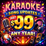 FIRST TIME EVER Karaoke Song Updates Any Year Just $99