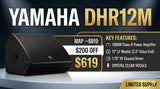 Yamaha DHR12M 12-inch Powered Floor Monitor