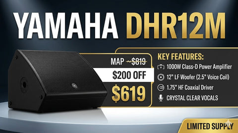 Yamaha DHR12M 12-inch Powered Floor Monitor