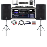 Best Karaoke Machine New Cavs 205G Plus Bluetooth, And Recording, Wireless Microphones, Free Karaoke Songs Easy To Use