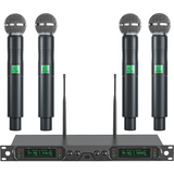 New UHF Quad Wireless Microphone system