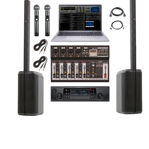 Bose L1 Pro 16 X2 Professional Laptop Karaoke System Complete Bluetooth Karaoke Machine DJ System