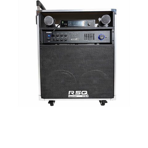 Portable Bluetooth Karaoke Machine Youtube Ready With Dual Wireless Microphones