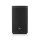 Black karaoke JBL speaker on a white background