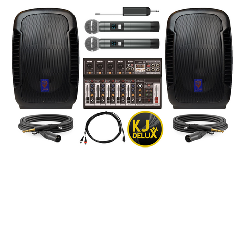 Home Karaoke System With Karaoke Software, Bluetooth and Recording Just Add Your Laptop