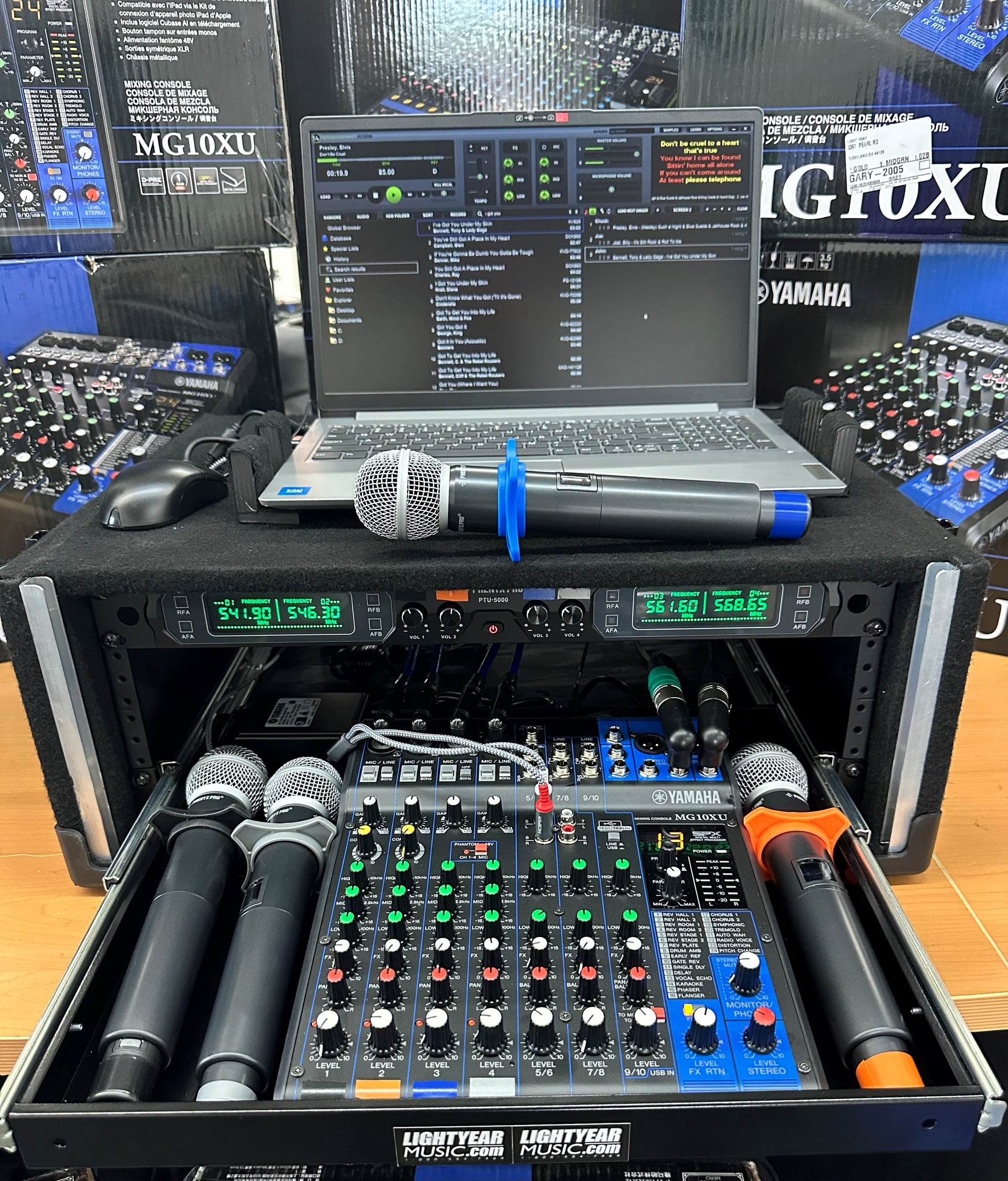 New Laptop Karaoke System In A Rugged Case | Yamaha DBR12 Powered ...