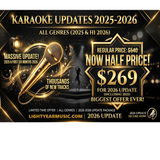 2025–2026 1H KARAOKE SONG UPDATES – Now 50% OFF