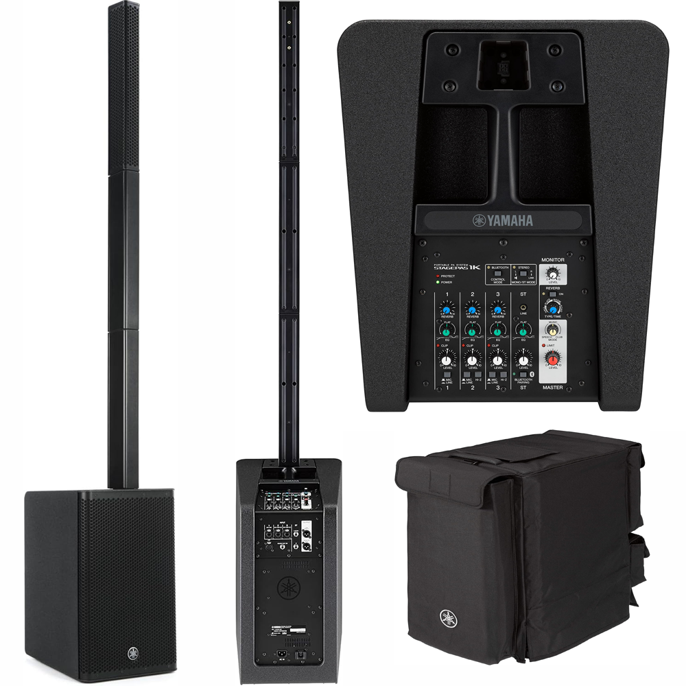 Laptop Karaoke System With Yamaha Stagepas 1K MKII Dual Wireless Micro