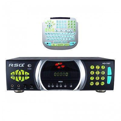 1TB RSQ HD 787 DIGITAL KARAOKE PLAYER  MULTIPLE LANGUAGE CDG