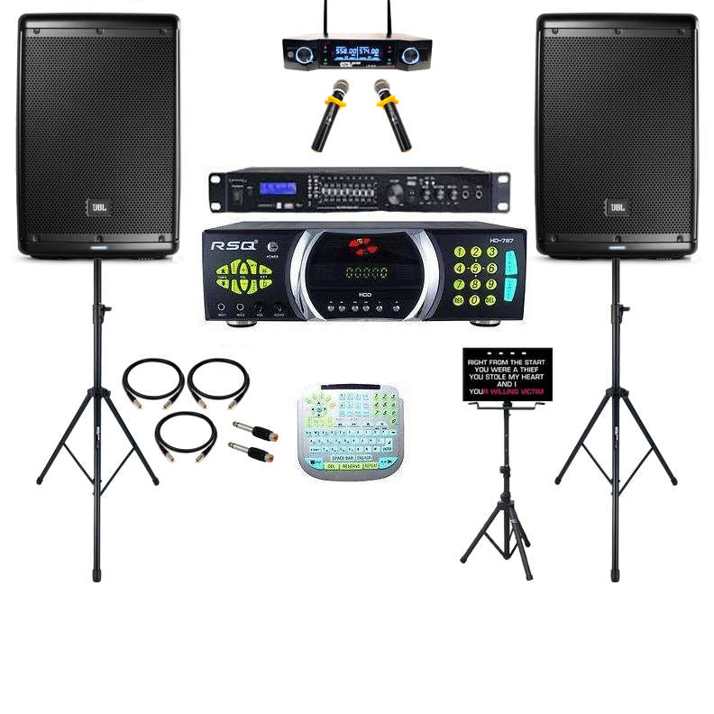 JBL Professional Karaoke System, JBL EON Powered Speakers