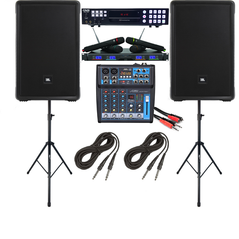 JBL Karaoke System with VOCOPRO DKPMIX Karaoke Player