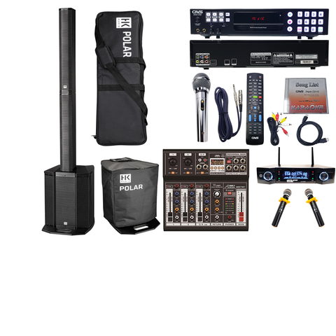 New Bluetooth Karaoke System HK Polar 10 With Wireless Mics and More