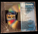 PIONEER KARAOKE CD+G CD MUSIC SONGS PROFESSIONAL SERIES POP/ROCK VOL 43