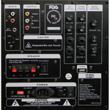HOME KARAOKE MACHINE MKP2000 RSQ PLAYER ROXBOX MICROPHONES PROFESSIONAL SOUND QUALITY