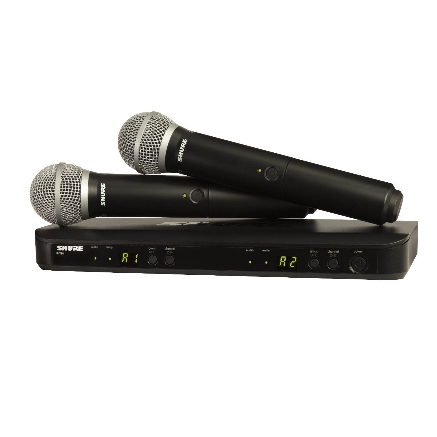Shure BLX288, PG58 Wireless Vocal Combo with PG58 Handheld Microphones